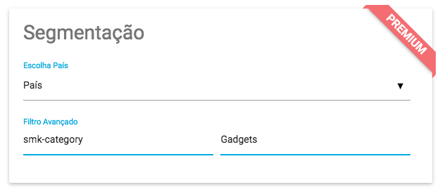 Segmentação avançada de push notifications