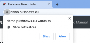 Convite Nativo Pushnews